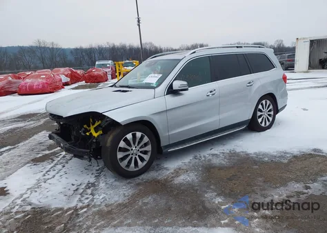 2017 Mercedes-Benz Gls 450 4Matic из США, поврежденный, VIN 4JGDF6EE4HA889586